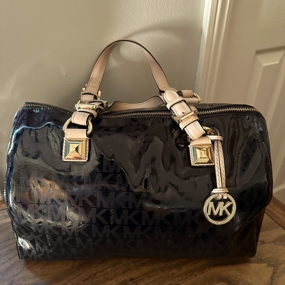 PRE-LOVED MICHAEL KORS Grayson Large Satchel - Picture 1 of 6